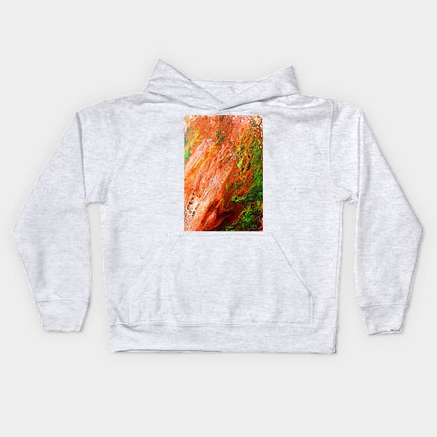 Abstraction game color Kids Hoodie by OLHADARCHUKART